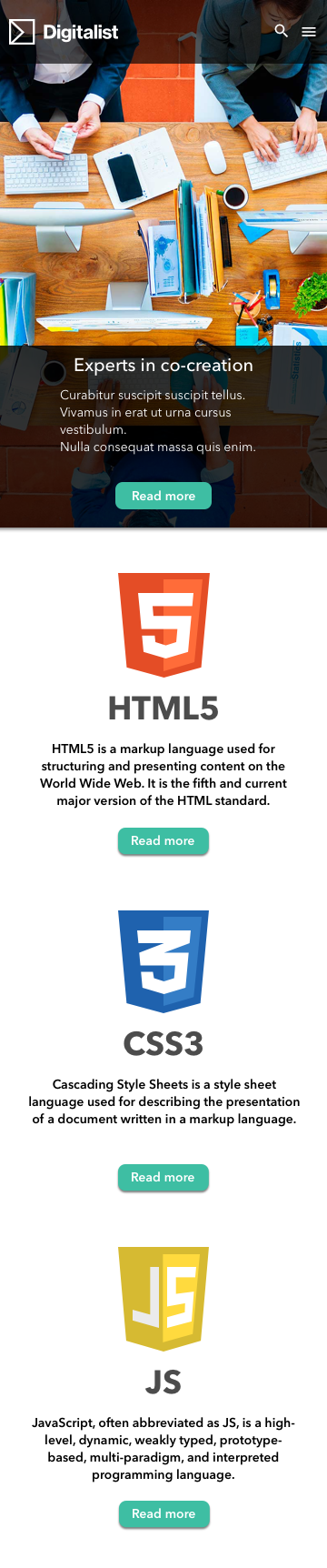 GitHub - AxelEkman/digitalist-test: Frontend test for Digitalist.se