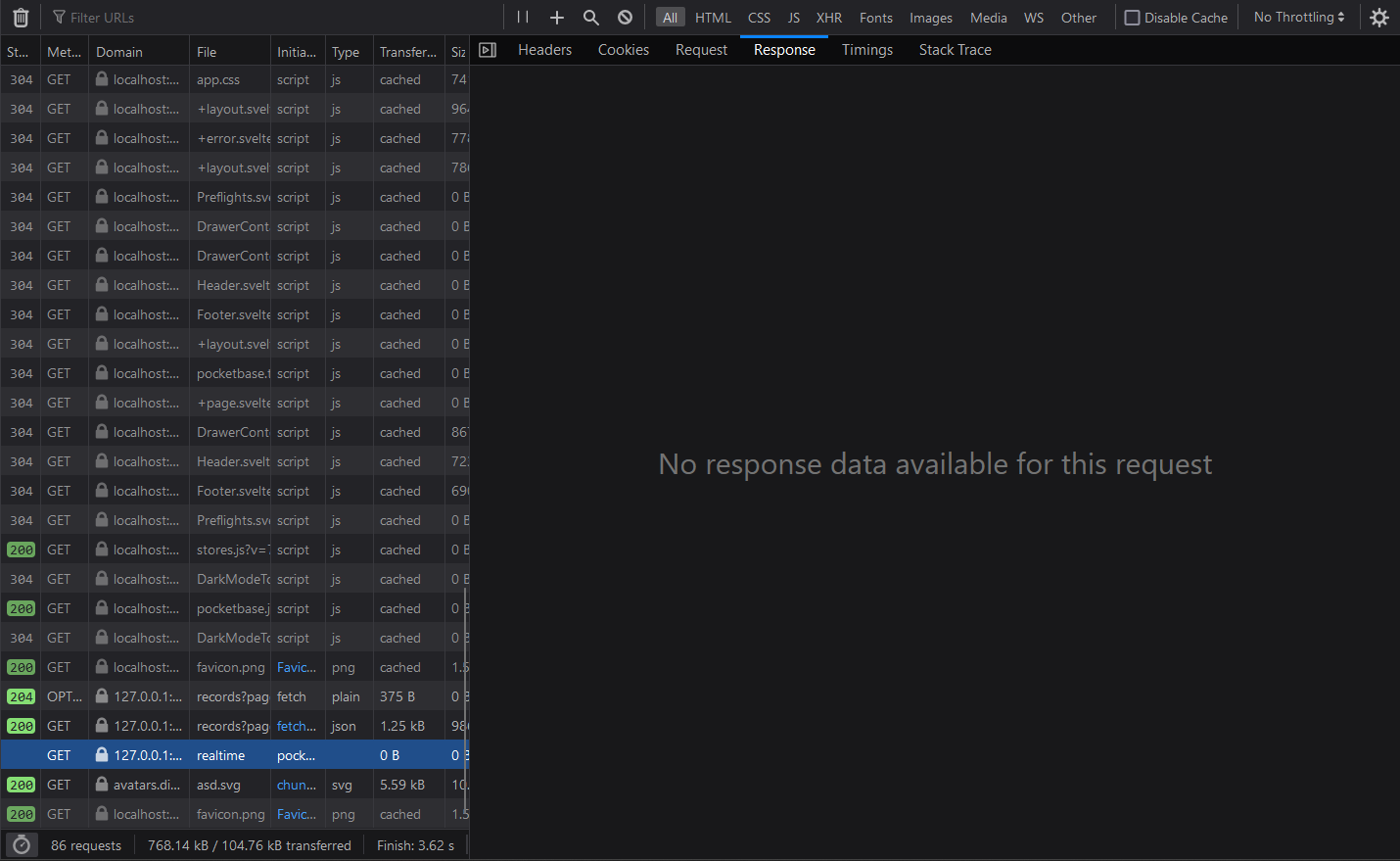Realtime not working on local · pocketbase pocketbase · Discussion ...