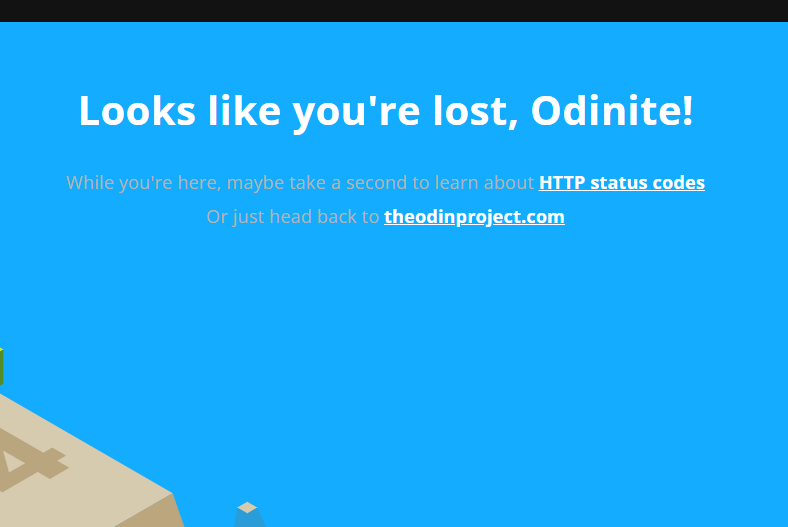 Contrast on 404 Page · Issue #24 · TheOdinProject/top-dark-theme · GitHub