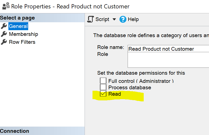 How To Block Access To Specific Tables For Certain Roles Issue