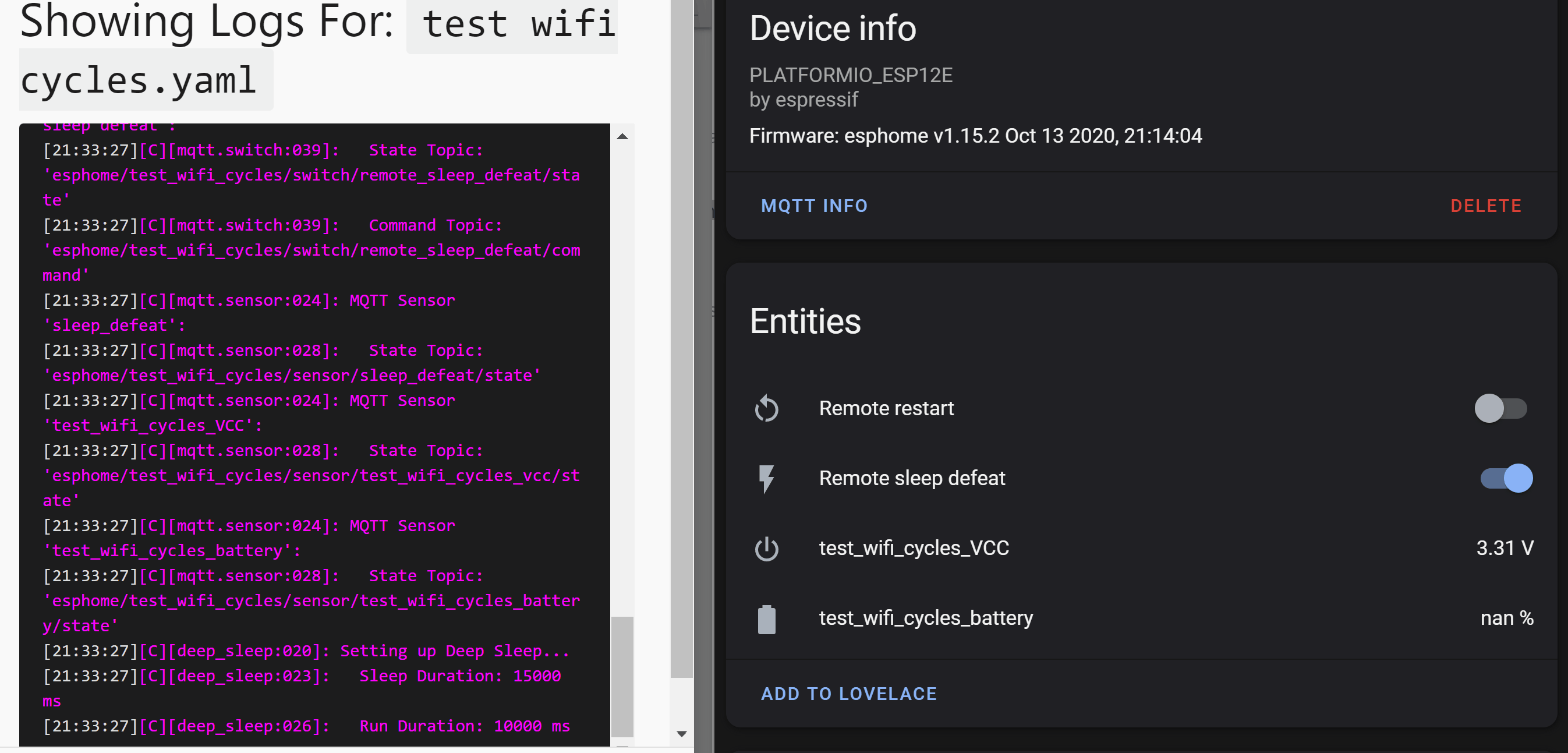 Switch is set to ON on boot · Issue #1552 · esphome/issues · GitHub
