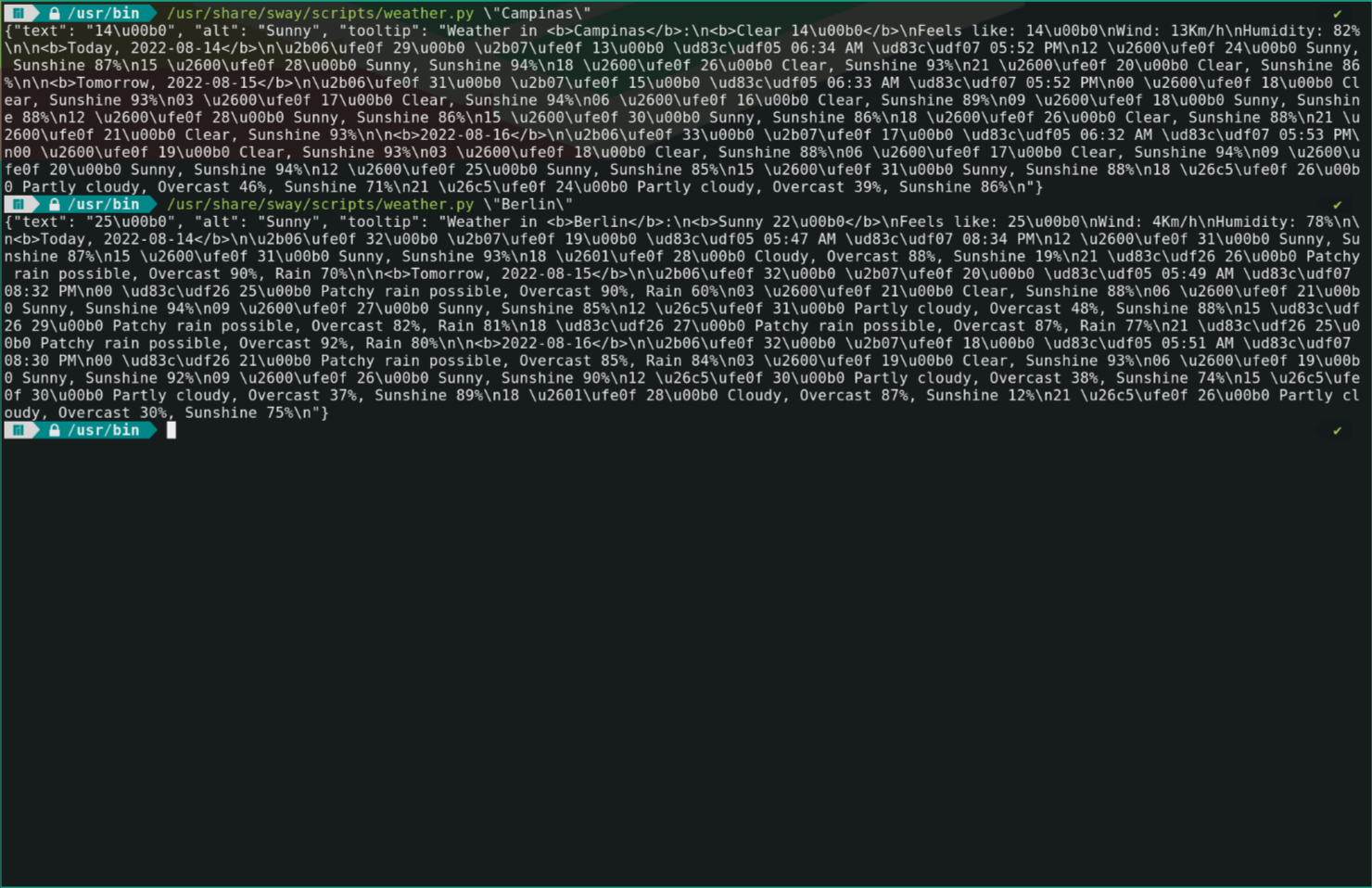Wrong location in weather module · Issue 284 · manjarosway/manjaro