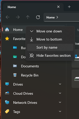 Feature: Ability to sort favorites · Issue #10216 · files-community ...