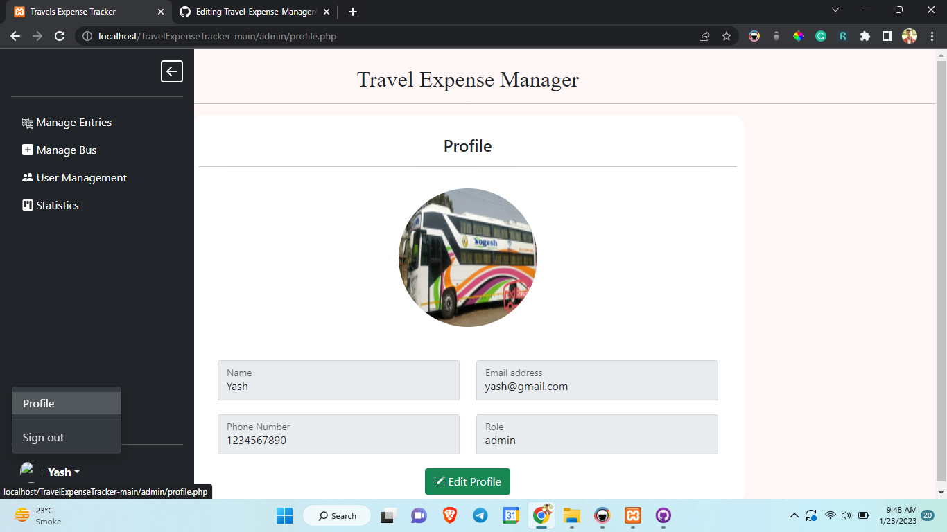 GitHub - skateryash/Travel-Expense-Manager · GitHub