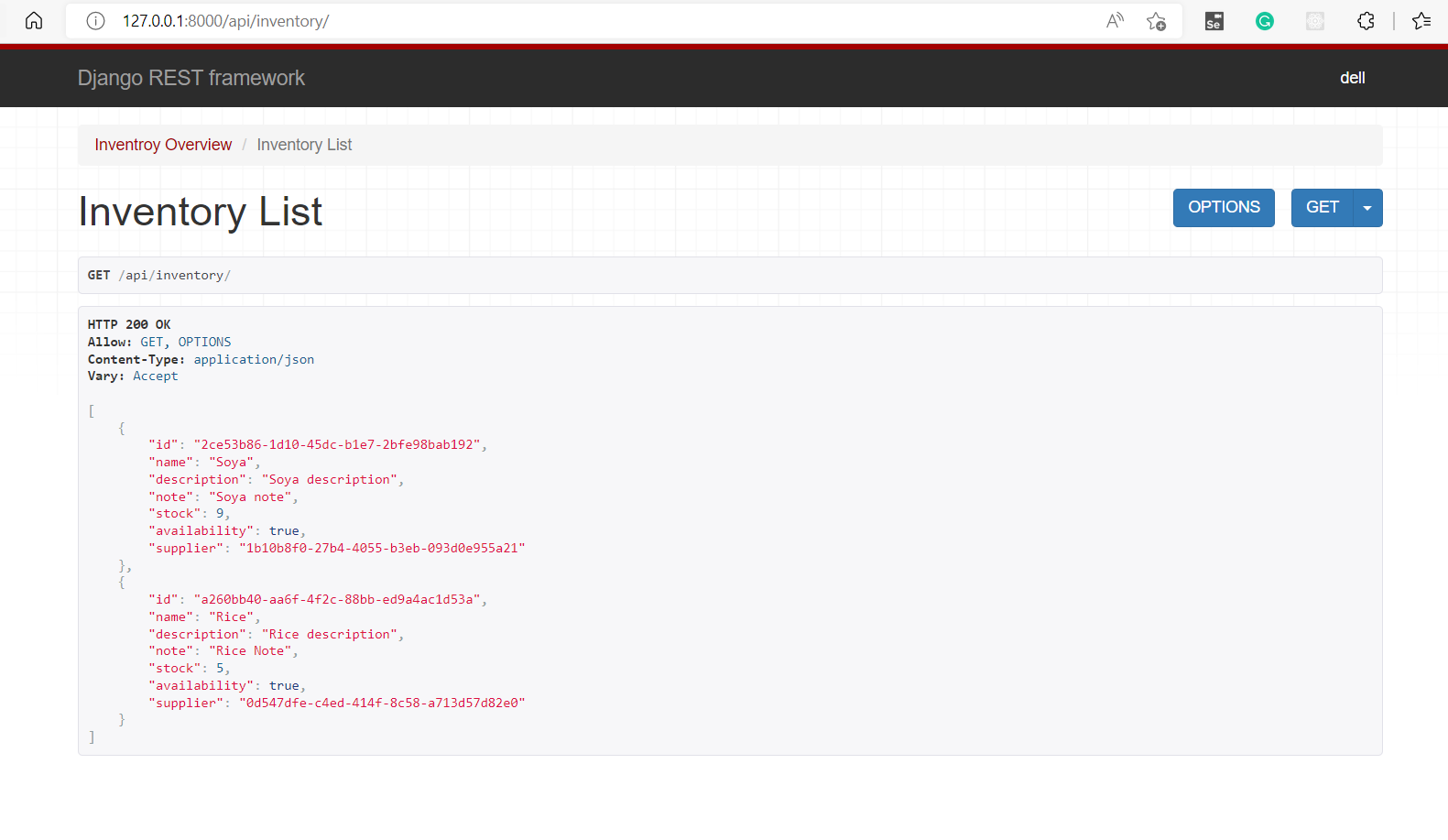 GitHub - acodeguru/simple-inventory: Inventory project · GitHub