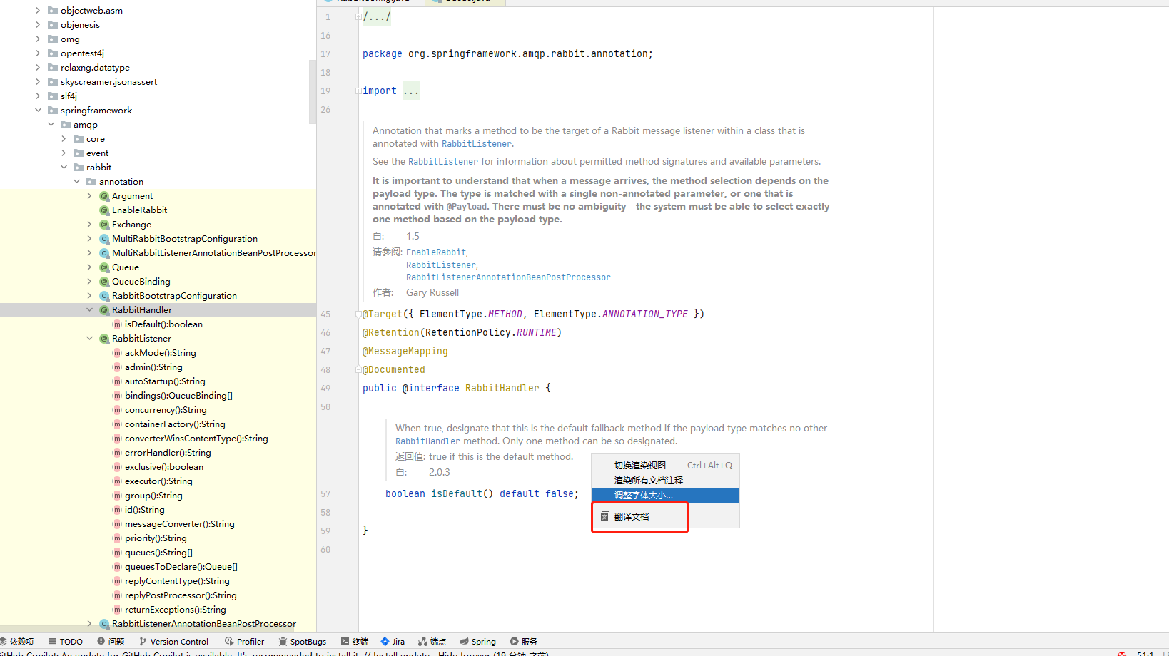 增加阅读模式下一键翻译文件所有内联文档 · Issue #1760 · YiiGuxing/TranslationPlugin · GitHub