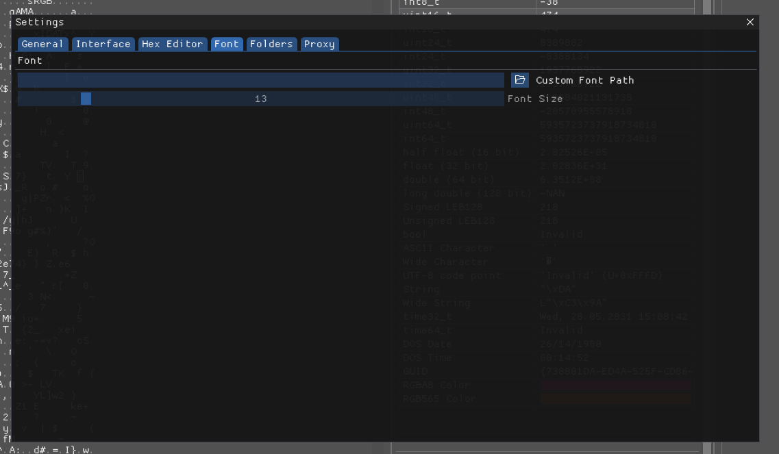 [Bug] Font size slider is greyed out / can't modify · Issue 885