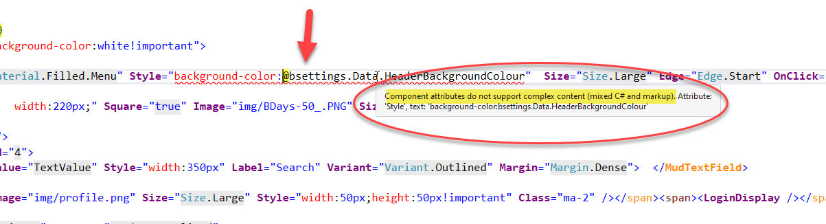 Can I set colors dynamically ? · MudBlazor MudBlazor · Discussion #3495 ...