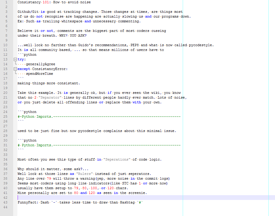 Consistancy 101: How to avoid noise · Issue #1694 · wxWidgets/Phoenix ...