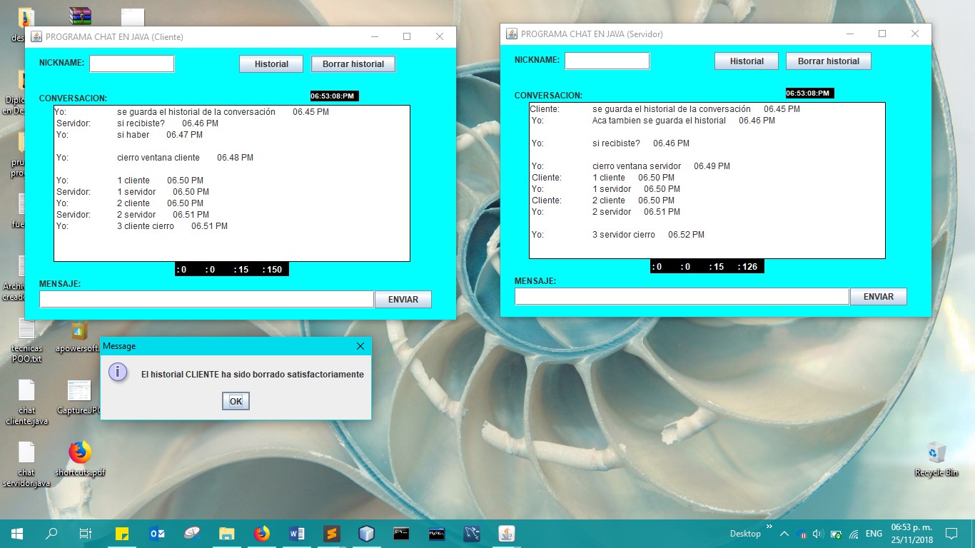 GitHub MmmarRTha/Java_chat Using Java 8 with NetBeans, it’s a program that has two classes