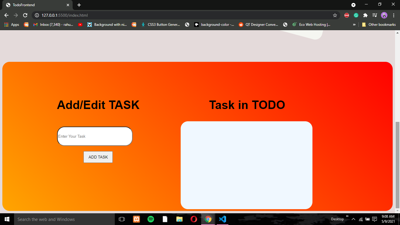 GitHub - rahulmishra117/Todo-List: A frontend Project which inlcude ...