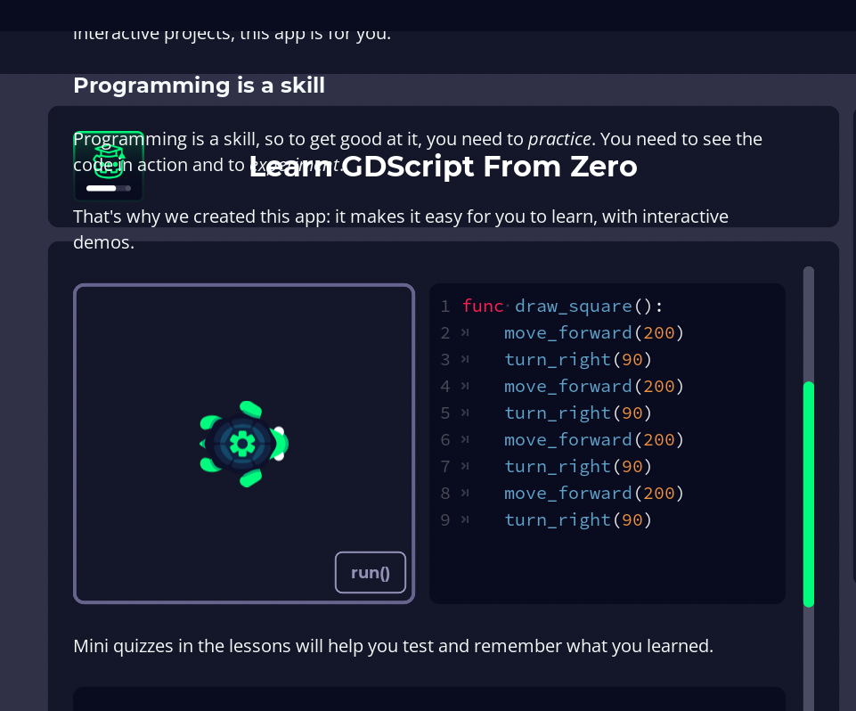 Content text overlapping with headers · Issue #447 · GDQuest/learn ...