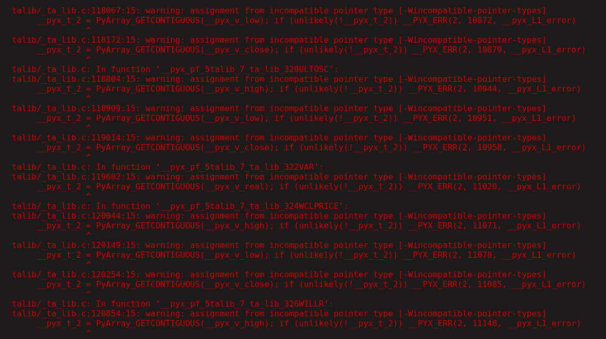 When installing freqtrade on my vps it got to ta-lib and crashed ...