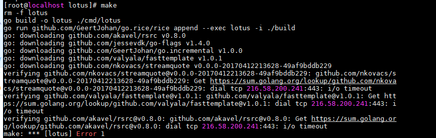 lotus make error · Issue #435 · filecoin-project/lotus · GitHub