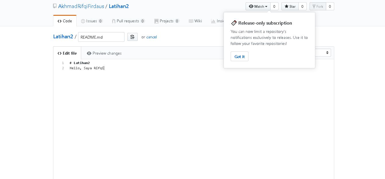 GitHub - AkhmadRifqiFirdaus/Latihan-1: Latihan-1