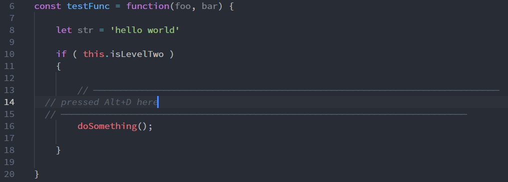 Indentation with tabs · Issue #1 · dinhani/vscode-section-divider · GitHub