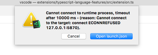 Timeout notification after debugging · Issue #56165 · microsoft/vscode ...