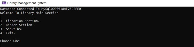 GitHub - ankitg777jr/E_Library_Console: Library Management System ...