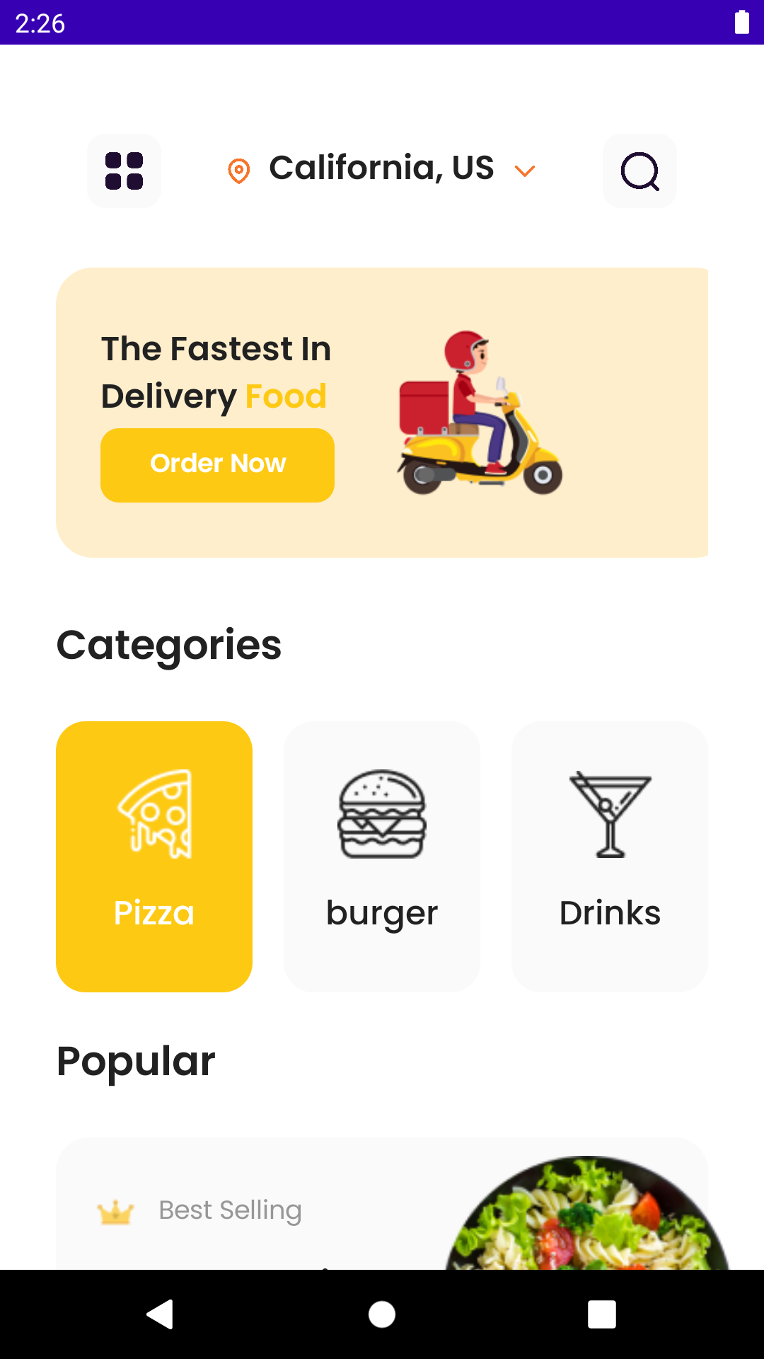 GitHub - MaikolSoro/FoodDeliveryApp: App with JetPackCompose