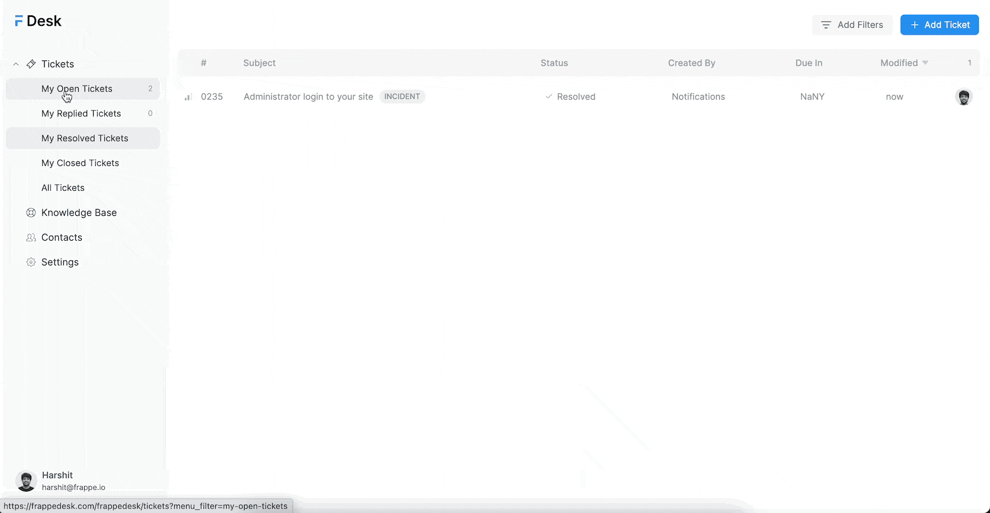 highlight knowledge base selection in sidebar · Issue #759 · frappe ...