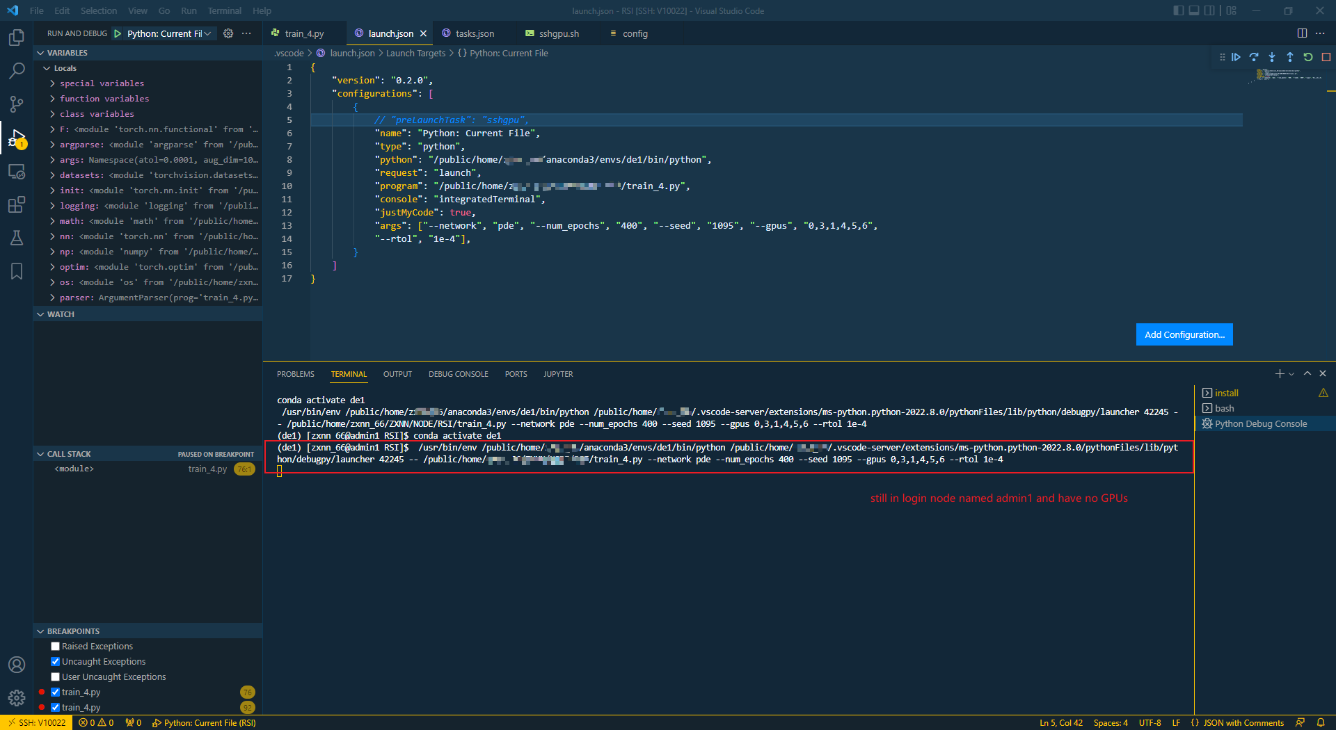 how to debug code on cluster compute node? · Issue #6826 · microsoft ...