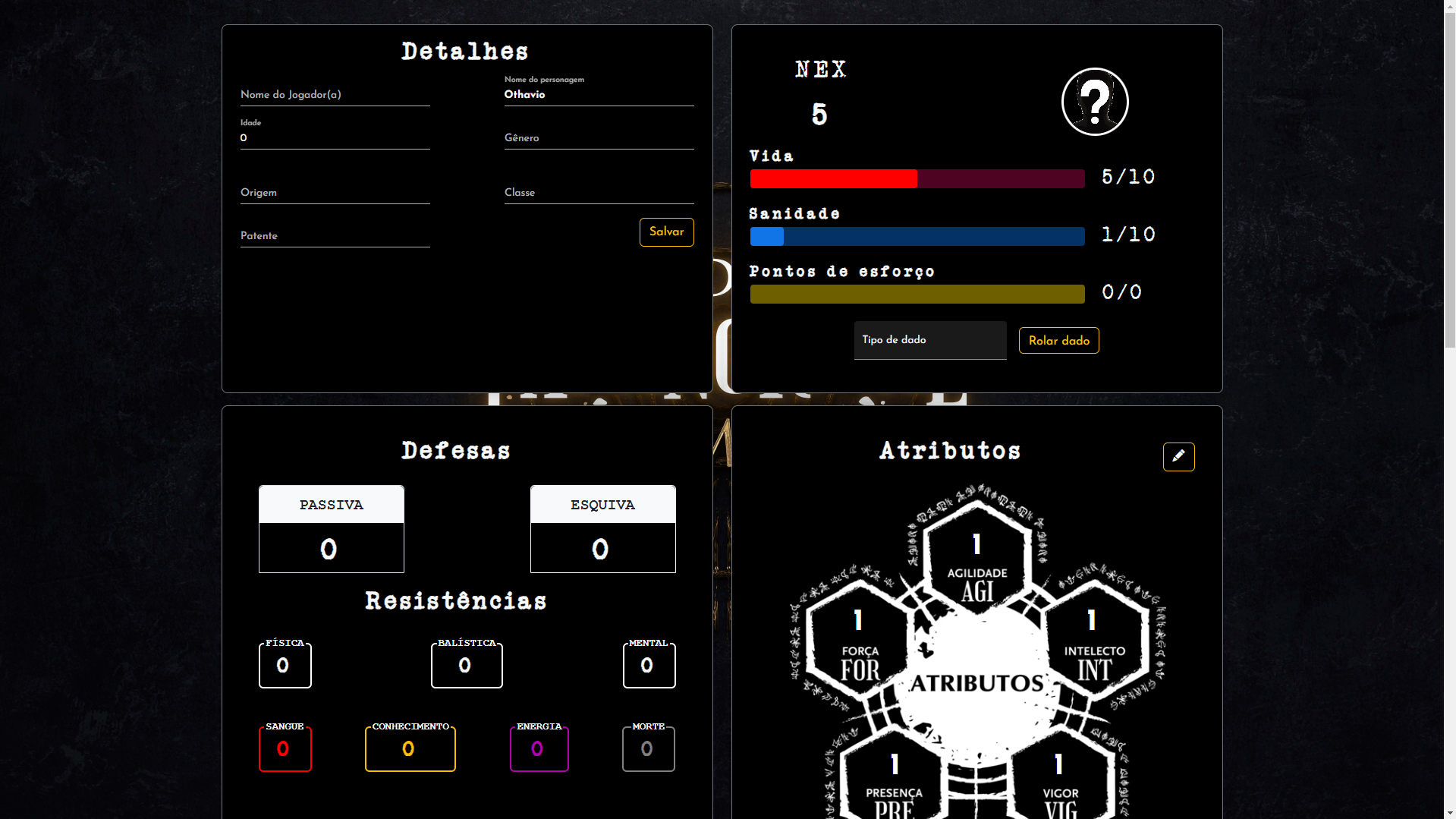 GitHub - OthavioH/RPG-System-frontend