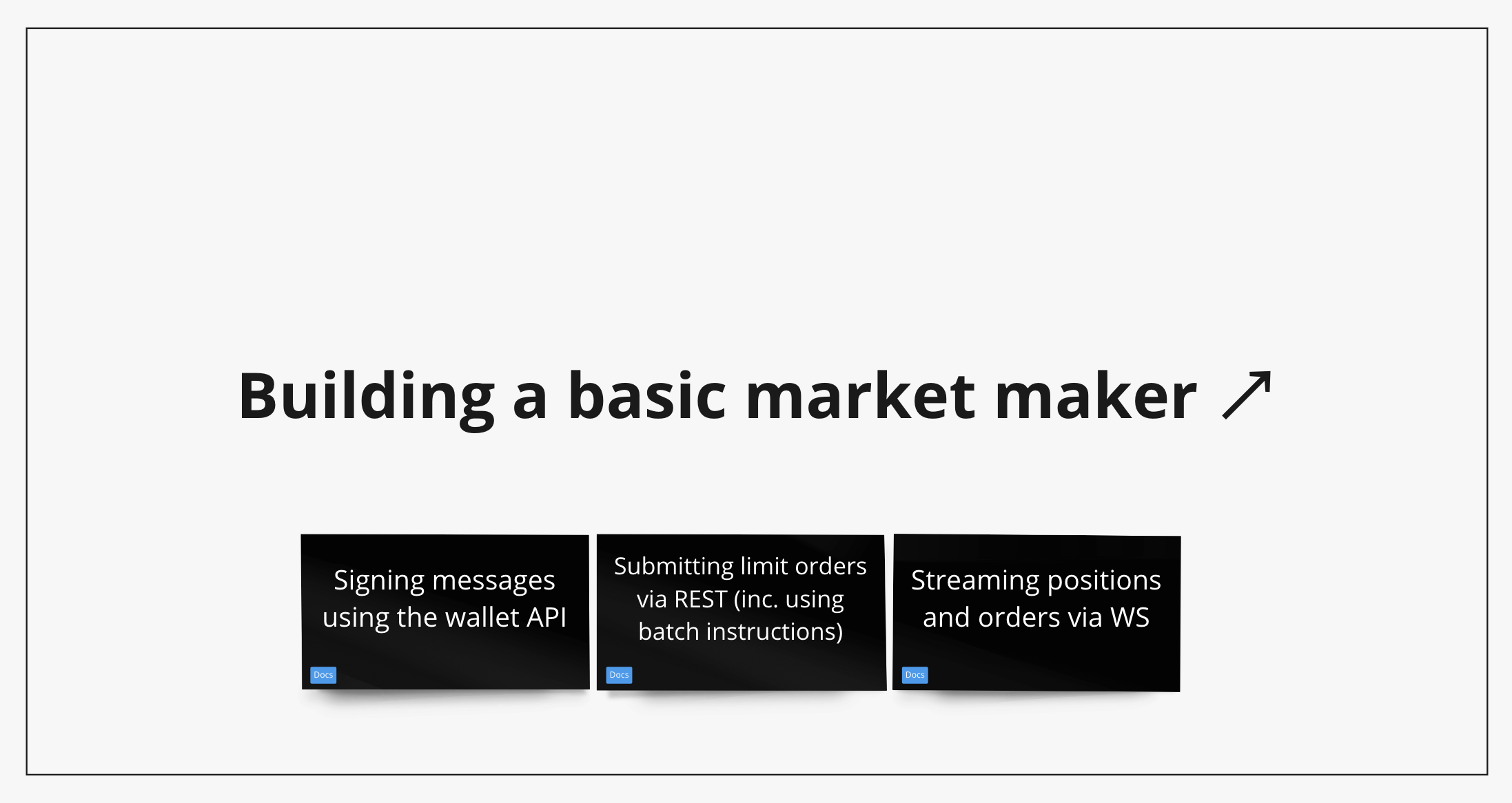 Tutorial: Build a basic market maker bot (limit orders and batch ...