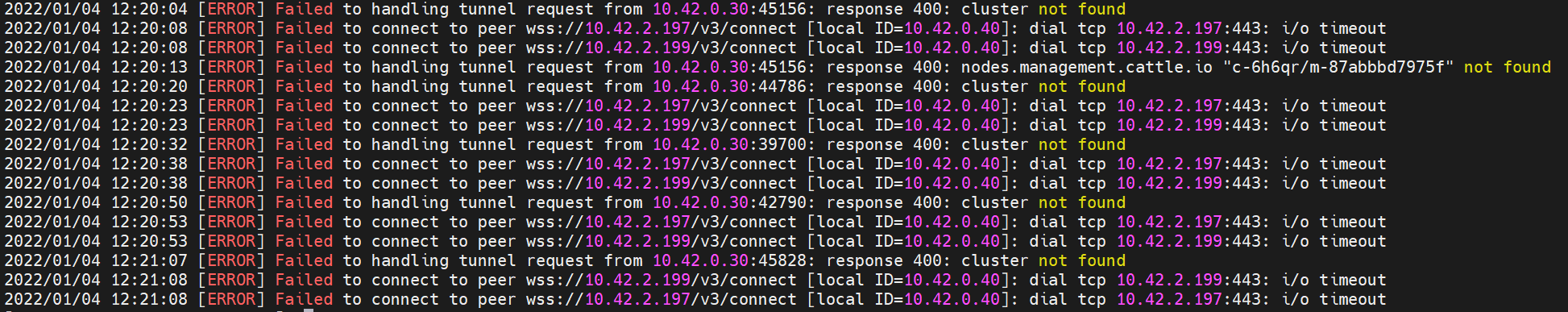Connect to Rancher dashboard timeout with 504 · Issue #36009 · rancher ...