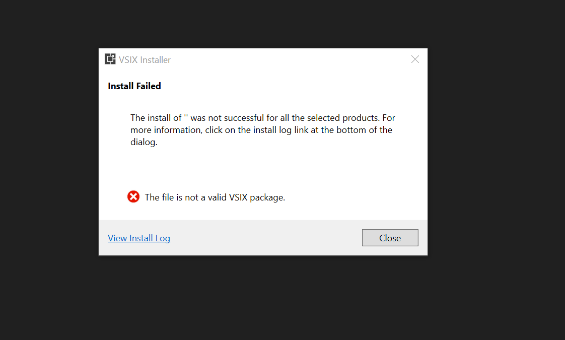 This file is not a valid package · Issue 1040 · Caphyon/clangpower