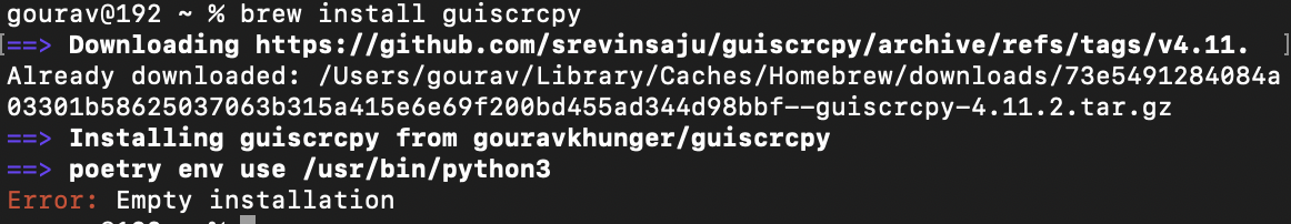 Might not be able to port to Homebrew yet · Issue #279 · srevinsaju ...