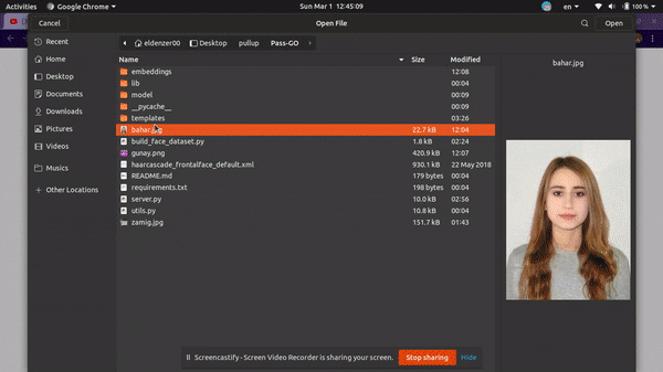 GitHub - baharmahmudlu/FaceRecognition: This project is about creating ...