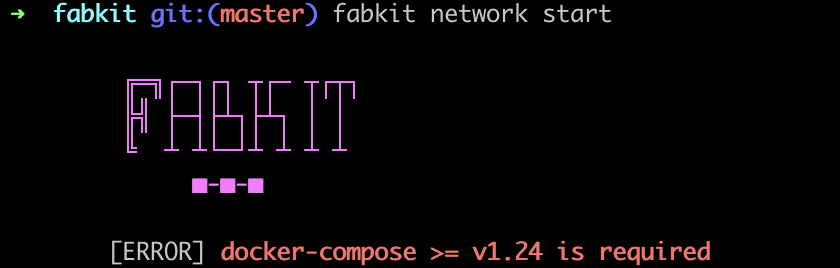 Error when checking docker version · Issue #1 · everledger/fabkit · GitHub