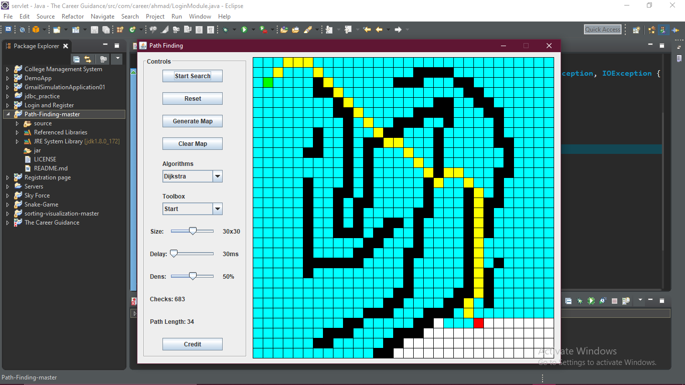 GitHub - Ahmad-Reza/PathFinding