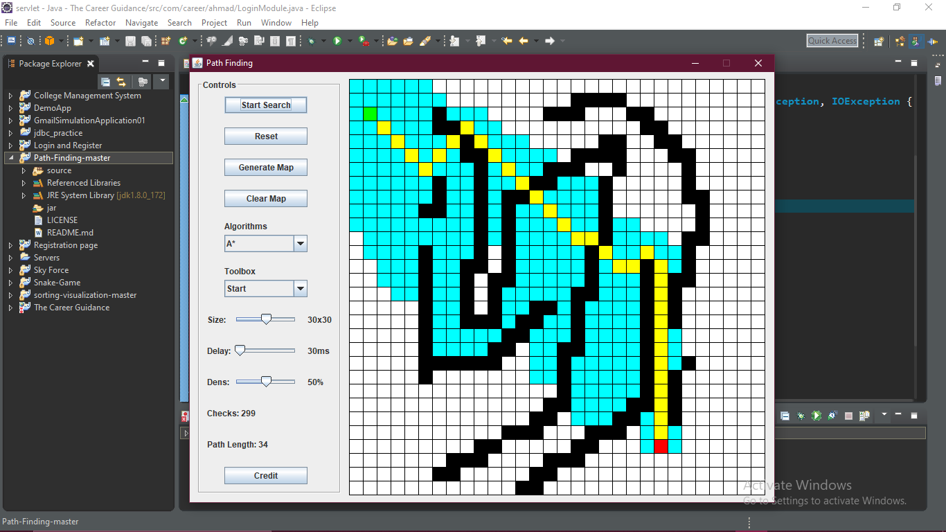 GitHub - Ahmad-Reza/PathFinding