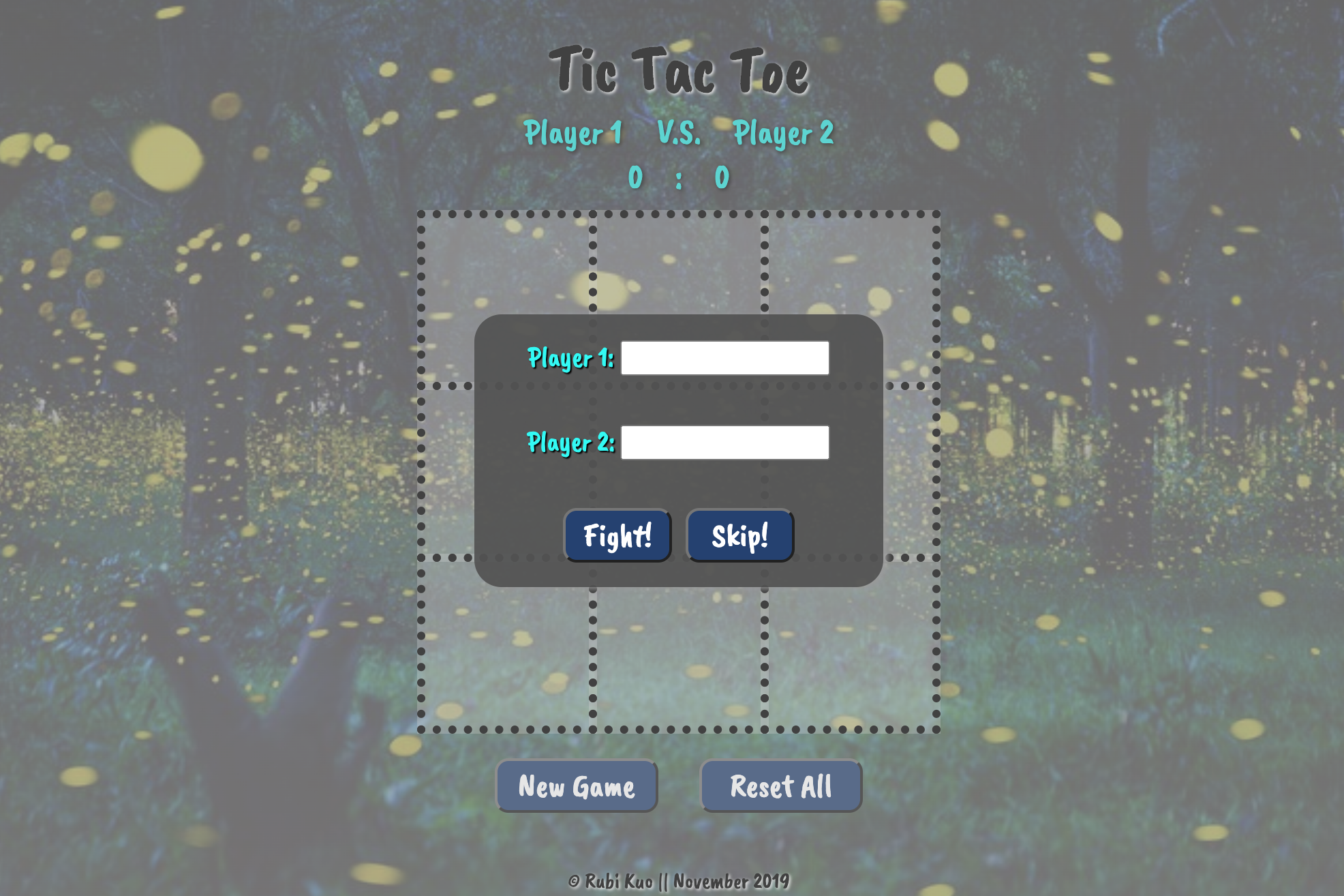 GitHub - rubikuo/Tic-Tac-Toe: Small game developed by HTML, CSS ...