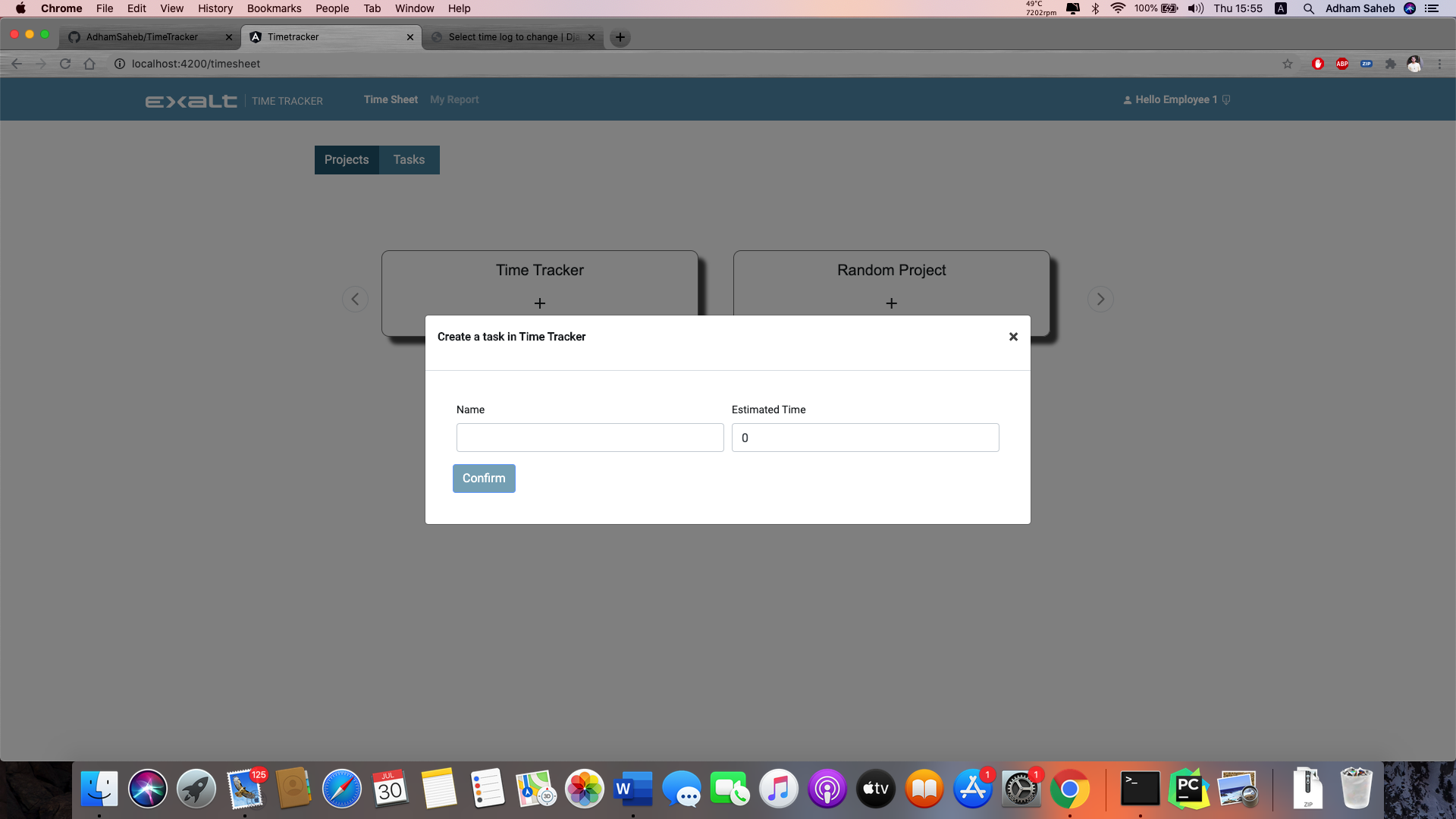GitHub - AdhamSaheb/TimeTracker · GitHub