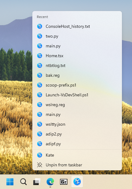 [Bug] Cannot open file via the file opened history in the context menu ...