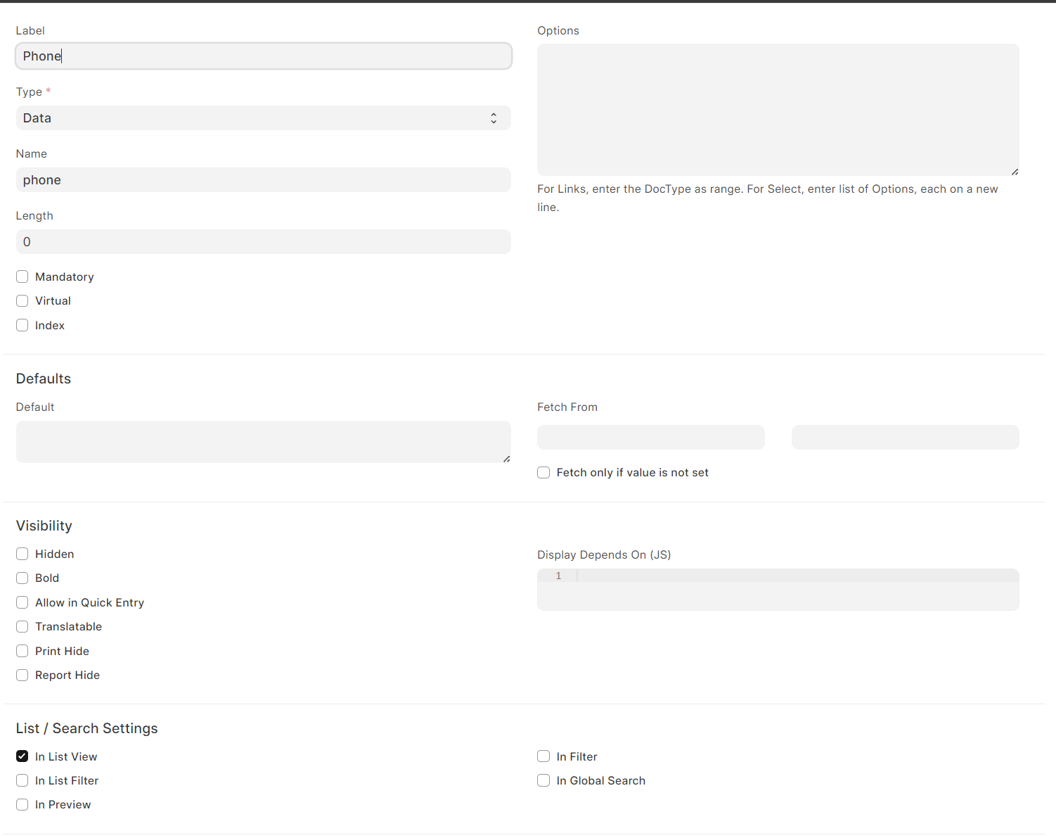 Custom field not editable after V15 update · Issue 22934 · frappe