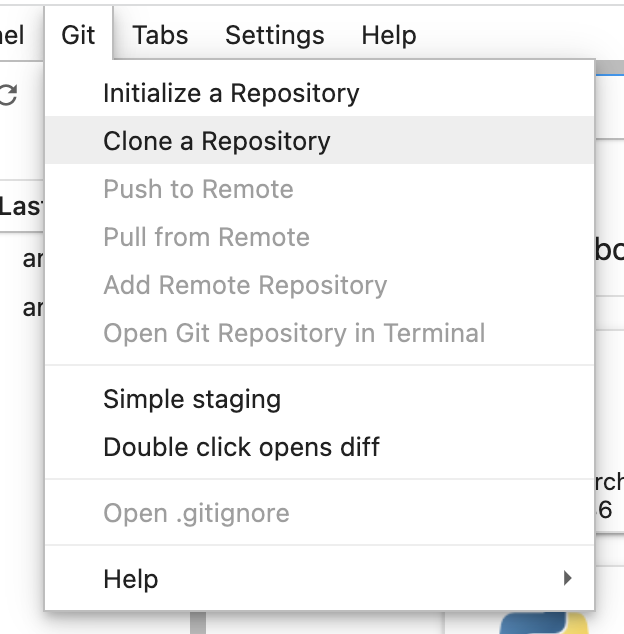 Notebook-git-clone