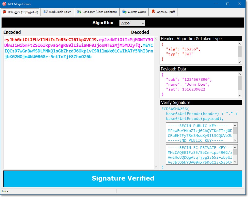 Image of Delphi-JOSE Demo