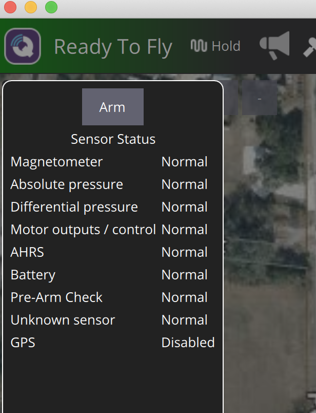 QGC Shows "GPS Disabled" in Sensor Status · Issue 19801 · PX4/PX4