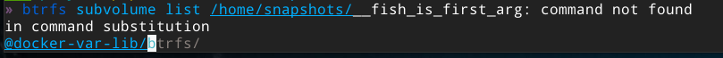 Error message output when trying to autocomplete · Issue #7176 · fish ...