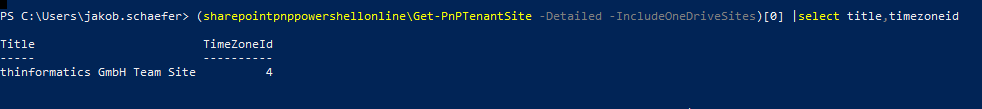 [BUG] can't report TimeZoneID of Sites · Issue #754 · pnp/powershell ...