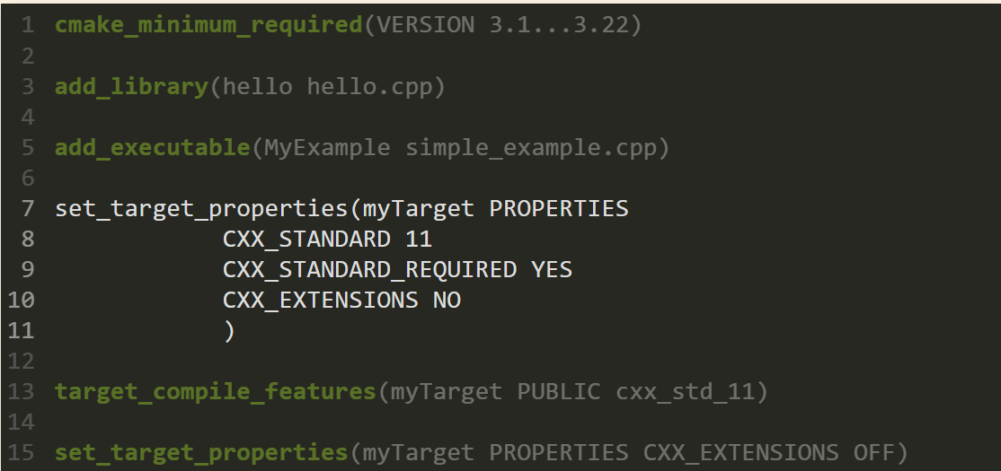 (cmake) Multiline commands cannot be highlighted correctly · Issue ...