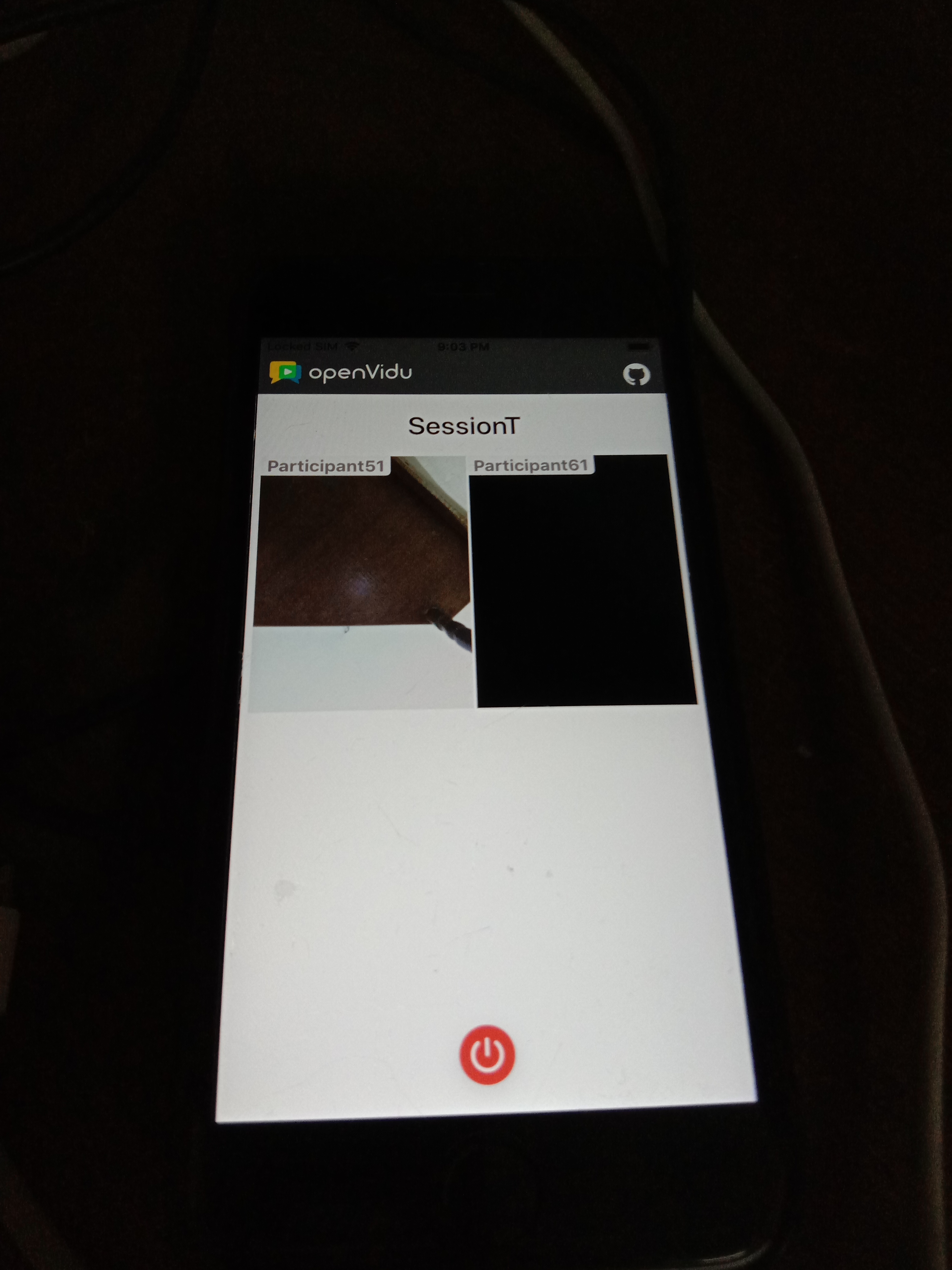 when openVidu video calling in ios devices in ionic framework after ...