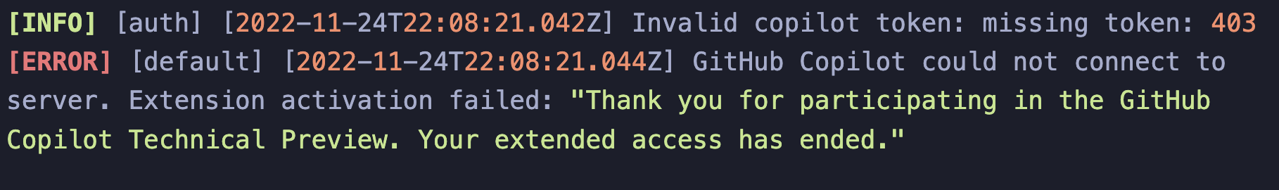 I paid to use github copilot but it is not working · community ...