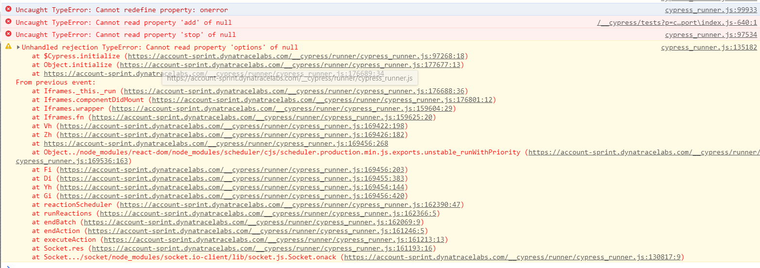 Cypress crashes and aborts XHR get request this morning · Issue #5659 ...