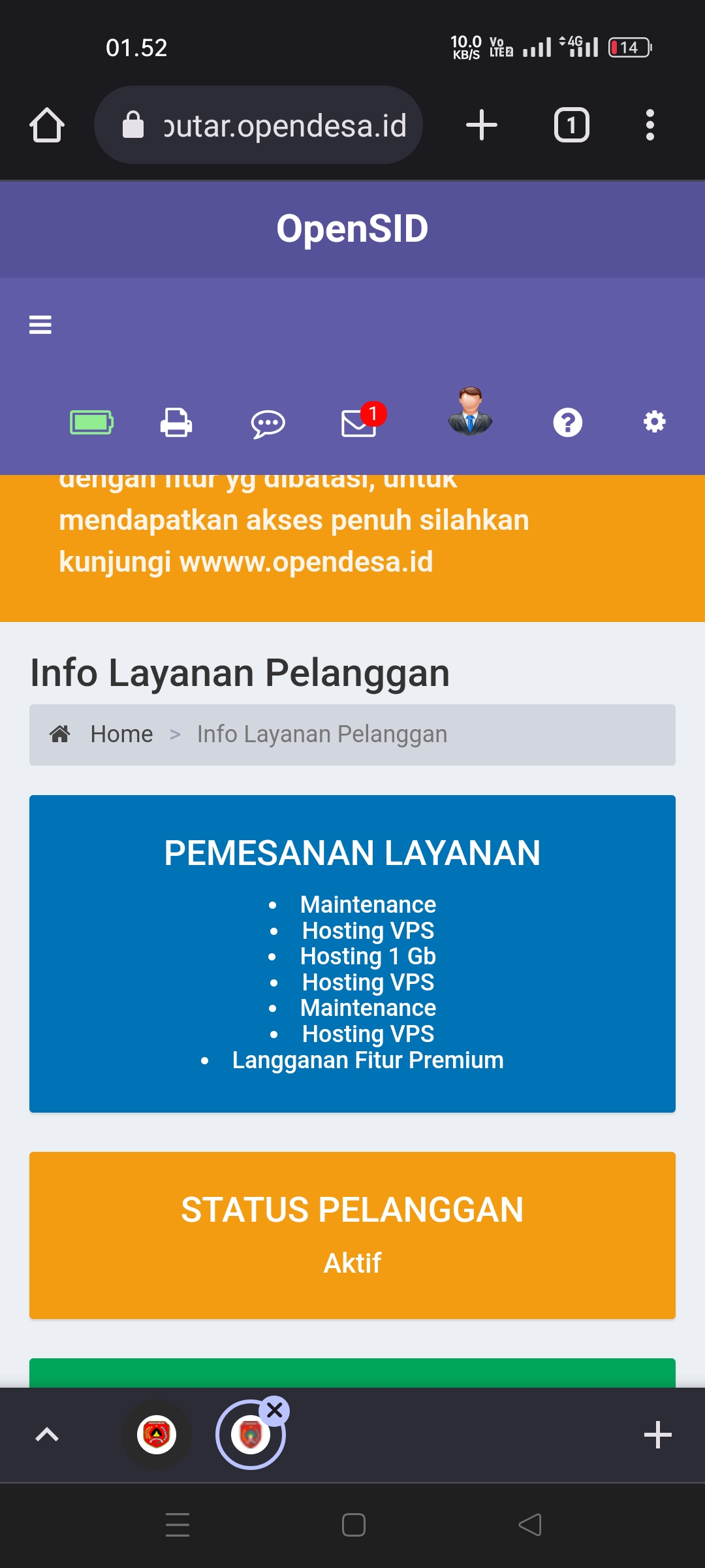 Bug/error: Header halaman admin di berputar belum responsive · Issue ...
