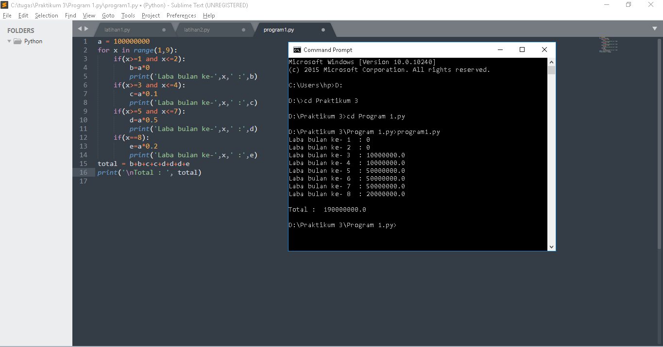 github - lapakngoding aplikasi-python: latihan membuat... GitHub - Simonokky/labpy03