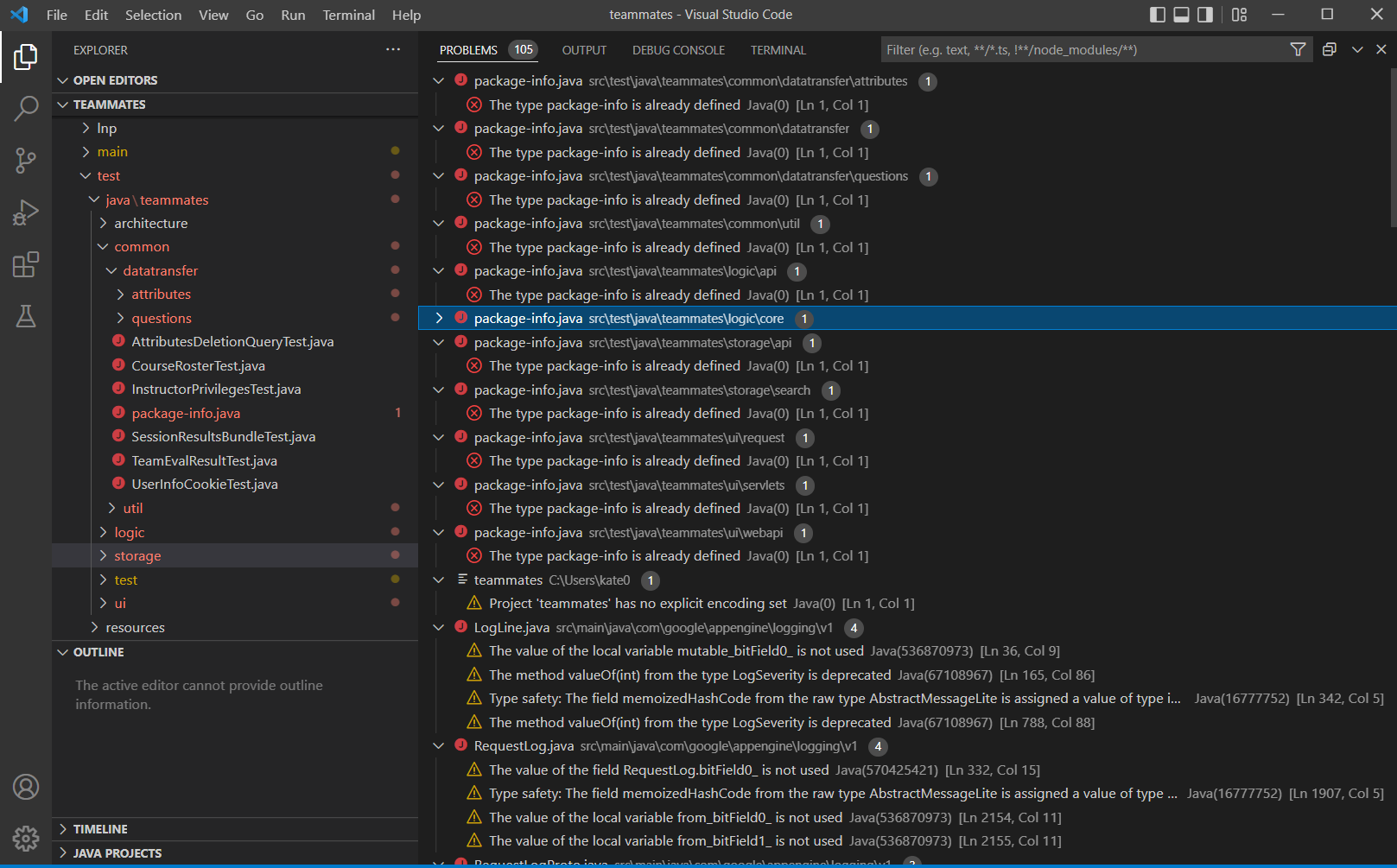 Errors after git pull upstream master · Issue #11768 · TEAMMATES ...